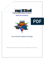 Cross Section Analysis and Design