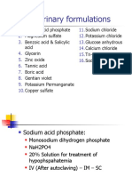 Veterinary Formulations