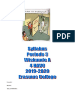 1920 - 4HA - Syllabus - Periode 3 (Corona) PDF