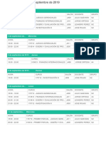 Agenda Académica