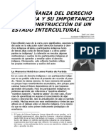 Jose L. Lopez. La enseñanza del derecho indígena..pdf