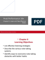 Peak Performance 10e Chapter 6