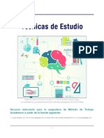 Recurso #1. Técnicas de Estudio PDF