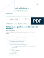 Autoridades que Conocen del Juicio de Amparo _ Mexico _ Enciclopedia Jurídica Online