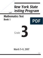 Mathematics Test: Book 1