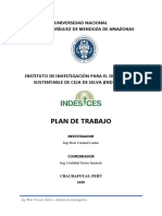 Plan de Trabajo 2020