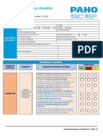 Hospital READINESS Checklist COVID-19 v5 Interactive