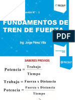 Fundamentos de Tren de Fuerza: Ing. Jorge Pérez Villa