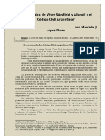 La Polémica de Vélez Sársfield y Alberdi y El Código Civil Argentino