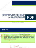 INTERPRETACION Y DOCUMENTACION ISO 17025-2017 - Notas PDF