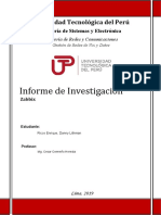 Informe de Parcial Proyecto - Zabbix PDF