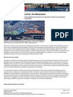 The Foundation of Hafencity: The Masterplan