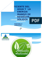 Uso Eficiente Del Agua y La Energia Manejo de Residuos Solidos