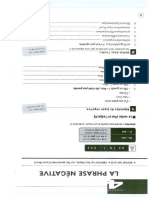 Exercices - La phrase négative