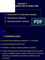 Session 7 - Multivariate Data Analysis