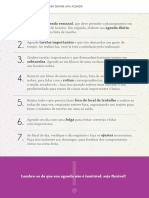 Planejamento Do Tempo-Dicas para Definir Uma Agenda PDF