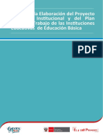 Guía para la Elaboración del Proyecto Educativo Institucional y del Plan Anual de Trabajo de las Instituciones Educativ (1)