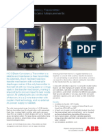KPM Products - Process Measurements: KC/3 Blade Consistency Transmitter