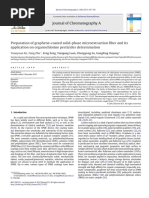 Preparation of Graphene-Coated Solid-Phase Microextraction Fiber and Its Application On Organochlorine Pesticides Determination