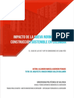 TESIS - Impacto de La Nueva Normativa Sostenible en VIS PDF