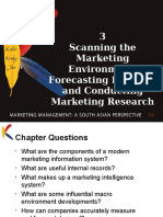 3 Scanning The Marketing Environment, Forecasting Demand, and Conducting Marketing Research