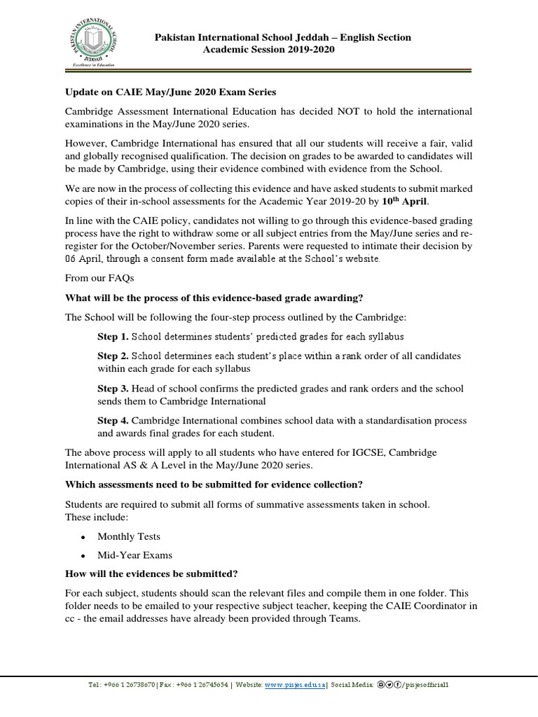 Caie update pdf pdf test assessment behavior modification