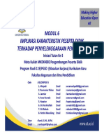 Presentasi Modul 6 MKDK4002 Perkembangan Peserta Didik