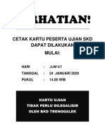 4 - Pengumuman Jadwal SKD Seleksi CPNS Formasi Tahun 2019.pdf