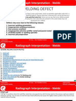 Radiograph Interpretation - Welds