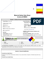 Acetone-D6 MSDS: Section 1: Chemical Product and Company Identification