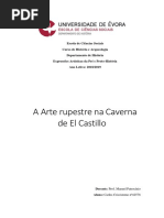 Arte rupestre na Gruta El Castillo