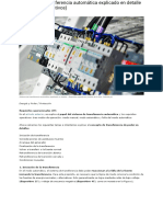 Requisitos operativos del sistema de transferencia automática (ATS