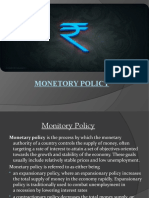 Monetory Policy