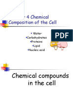 Chapter 4 Chemical Composition of The Cell: Water Carbohydrates Proteins Lipid Nucleic Acid