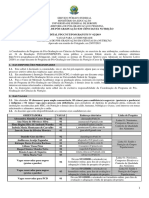 Edital POSGRAP - PPGCNUT.UFS 02.2019 - Vagas para A Comunidade