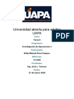 Tarea 2 de Investigacion de Operaciones