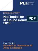 Hot Topics InHouse Counsel 2019 eCHB PDF