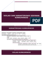 Isolasi dan Karakterisasi Senyawa Kurkuminoid dari Rimpang Temulawak