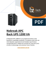 Manual Eletrico Apc Back Ups 1200