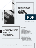 REQUISITOS preentrega