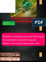 Composite:The Chameleon': Presented By: DR - Anubhuti Guided By: DR - Rahul Maria