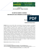 Artigo - Camada de Ozônio PDF