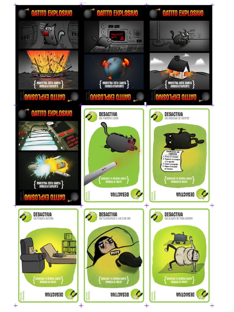 Exploding Kittens Carta