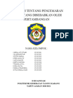 Makalah Tentang Pencemaran Tanah Yang Disebabkan Oleh Pertambangan