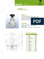 Back Pressure Regulator : SRGBP