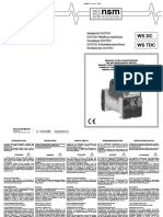 Ws DC: Saldatrici DC/TDC DC/TDC Welding Machines Soudeses DC/TDC DC/TDC Schweissmaschinen Soldadoras DC/TDC