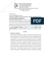 Contestación de Demanda Con Excepciones Perentorias PDF