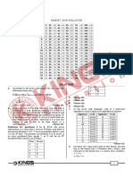 Nimcet 2016 Solution: Solutions