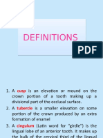 DEFINITIONS