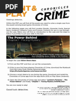 Inscryption Game Rulebook Overview | PDF | Gaming | Games Of Mental Skill